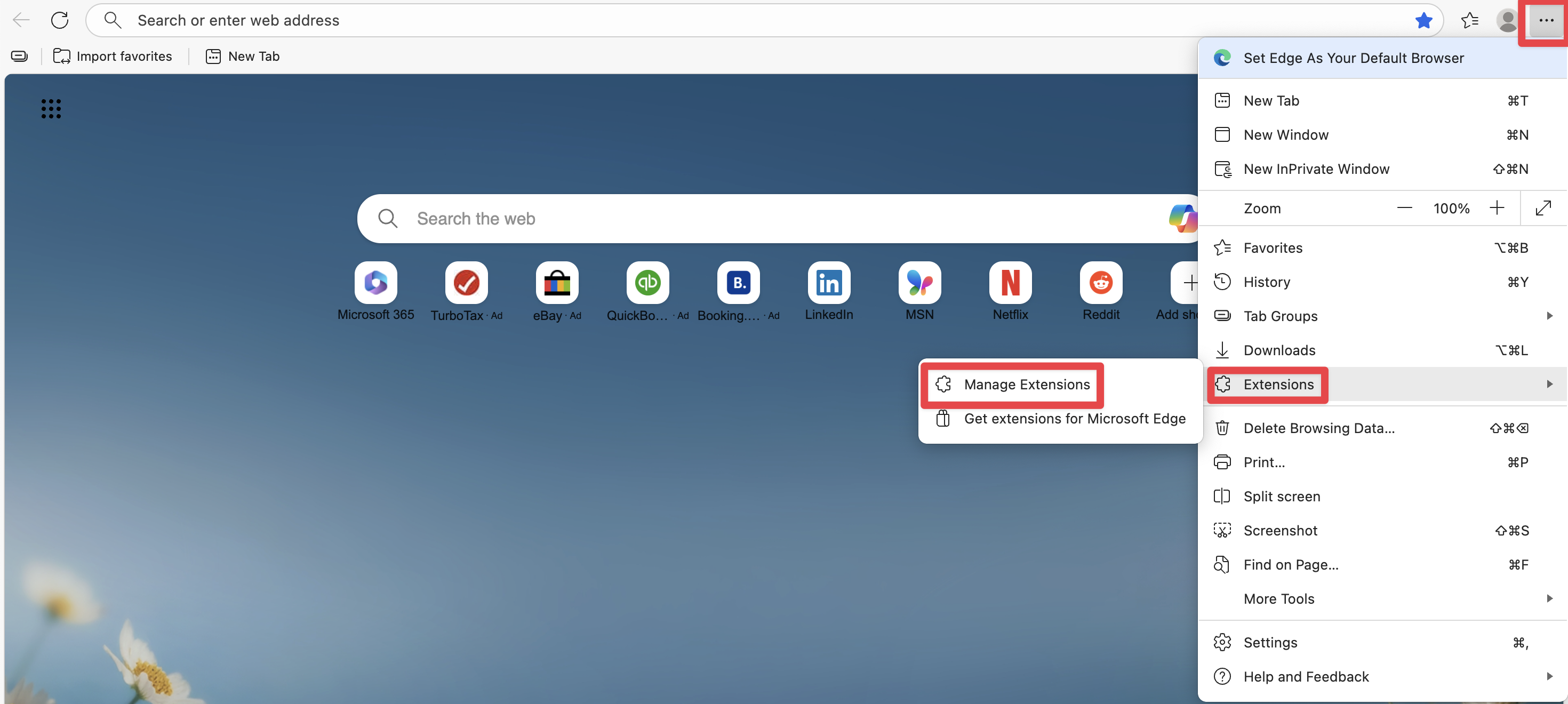 打开插件管理页面
